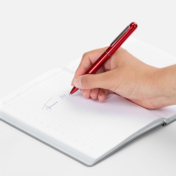 Ручка шариковая Scribo, красная Ручка шариковая Scribo, красная