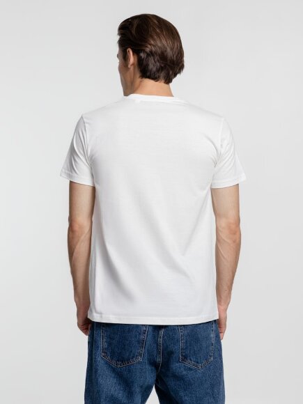 Футболка унисекс T-Bolka 160, белая (теплый оттенок) Футболка унисекс T-Bolka 160, белая (теплый оттенок)