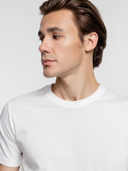 Футболка унисекс T-Bolka 160, белая (теплый оттенок) Футболка унисекс T-Bolka 160, белая (теплый оттенок)