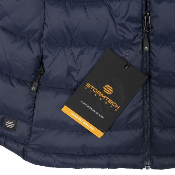 Жилет компактный мужской Stavanger, темно-синий Жилет компактный мужской Stavanger, темно-синий