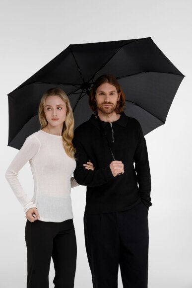 Складной зонт U.090, черный