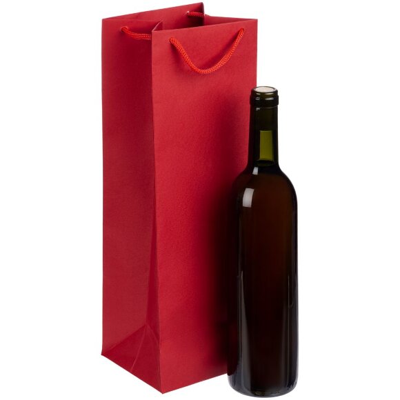 Пакет под бутылку Vindemia, красный Пакет под бутылку Vindemia, красный