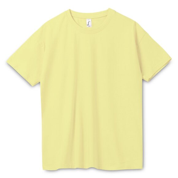 Футболка унисекс Regent 150, светло-желтая Футболка унисекс Regent 150, светло-желтая