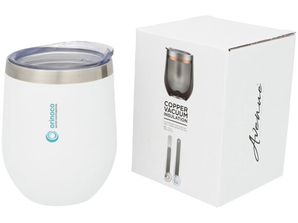 Кубок с вакуумной изоляцией Corzo Copper, белый Кубок с вакуумной изоляцией Corzo Copper, белый