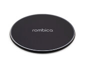 Беспроводное зарядное устройство Rombica  NEO Core Quick c быстрой зарядкой, черный (с лого)