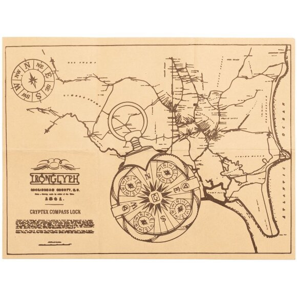 Флешка «Криптекс»® Compass Lock, 64 Гб Флешка «Криптекс»® Compass Lock, 64 Гб