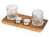 Набор для виски и коктейлей на подставке из дуба Savour Набор для виски и коктейлей на подставке из дуба Savour