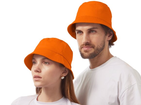 Хлопковая панама, оранжевый Хлопковая панама, оранжевый