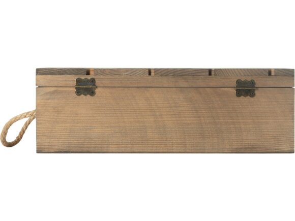 Коробка подарочная из массива дерева для 2х бутылок Коробка подарочная из массива дерева для 2х бутылок