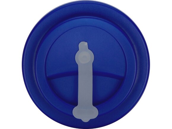 Пластиковый стакан Take away с двойными стенками и крышкой с силиконовым клапаном, 350 мл, белый/темно-синий Пластиковый стакан Take away с двойными стенками и крышкой с силиконовым клапаном, 350 мл, белый/темно-синий