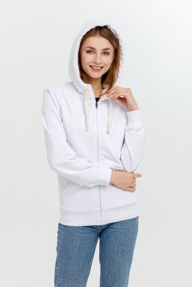 Толстовка на молнии Kulonga Sherpa, белая Толстовка на молнии Kulonga Sherpa, белая