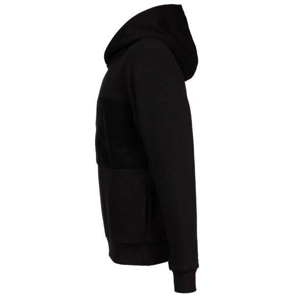 Худи унисекс Patch Catcher со вставкой из липучки, черное Худи унисекс Patch Catcher со вставкой из липучки, черное