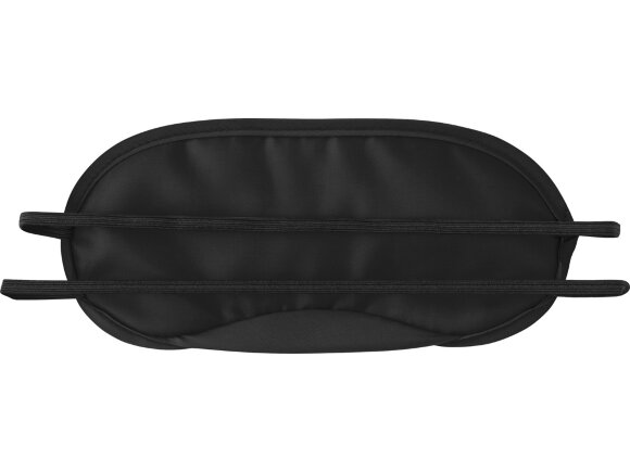 Маска для глаз Travel из нейлона (190T) с двойными резинками, черный
