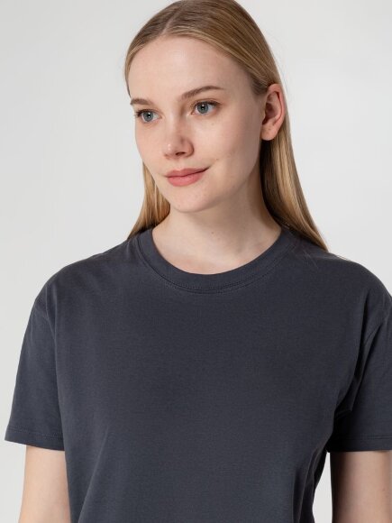 Футболка унисекс Regent 150, темно-серая (графит)