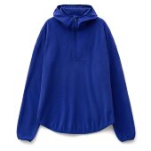 Анорак флисовый унисекс Fliska, ярко-синий Анорак флисовый унисекс Fliska, ярко-синий