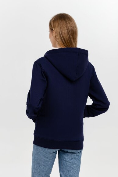 Толстовка на молнии Kulonga Sherpa, темно-синяя Толстовка на молнии Kulonga Sherpa, темно-синяя