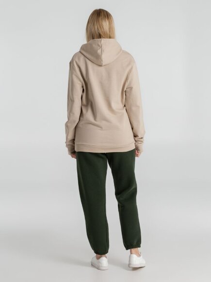 Толстовка с капюшоном унисекс Hoodie, бежевая