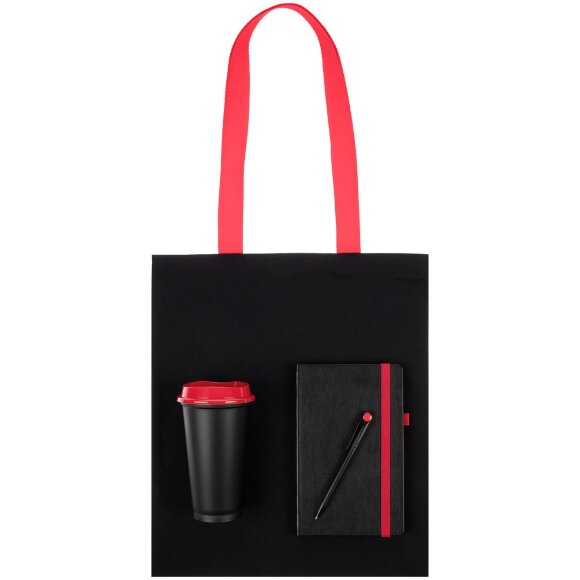 Набор Velours Bag, черный с красным Набор Velours Bag, черный с красным