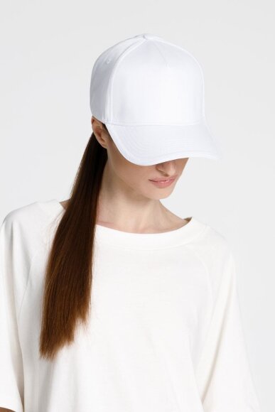 Бейсболка C1, белая
