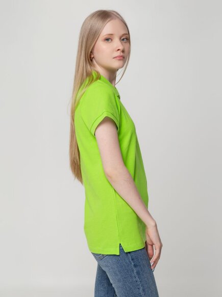 Рубашка поло женская Virma Lady, зеленое яблоко Рубашка поло женская Virma Lady, зеленое яблоко