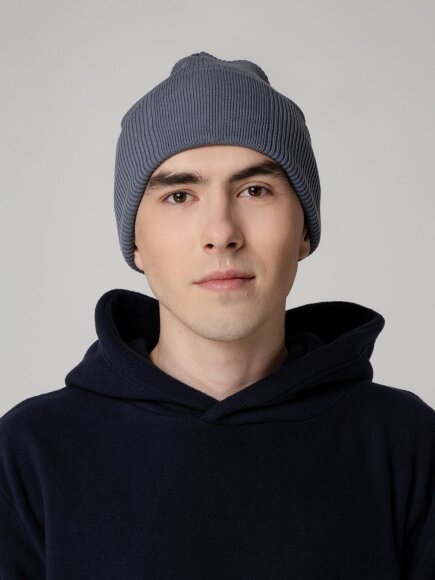 Шапка Real Rib, серая Шапка Real Rib, серая