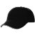 Бейсболка Classic, черная с белым кантом