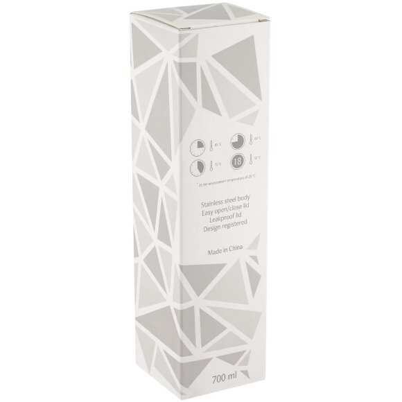 Термос Gems White Rock Crystal, белый горный хрусталь