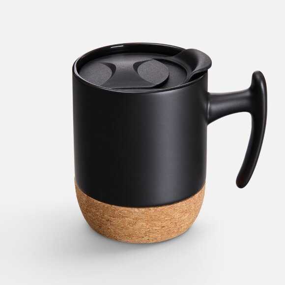 Кружка Corky Grip, черная Кружка Corky Grip, черная