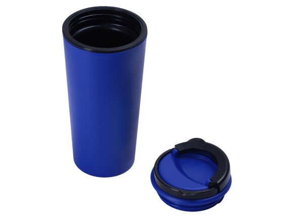 Стакан-тамблер Moment с кофейной крышкой, 350 мл, синий Стакан-тамблер Moment с кофейной крышкой, 350 мл, синий