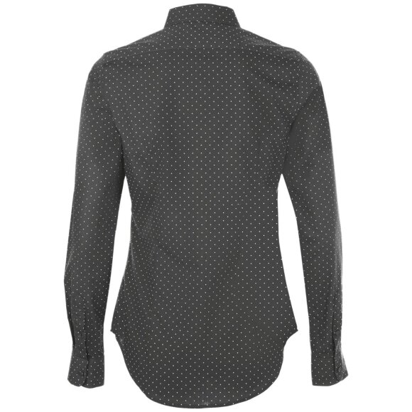 Рубашка женская Becker Women, темно-серая с белым Рубашка женская Becker Women, темно-серая с белым