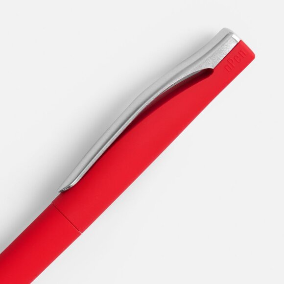 Ручка шариковая Pin Soft Touch, красная Ручка шариковая Pin Soft Touch, красная