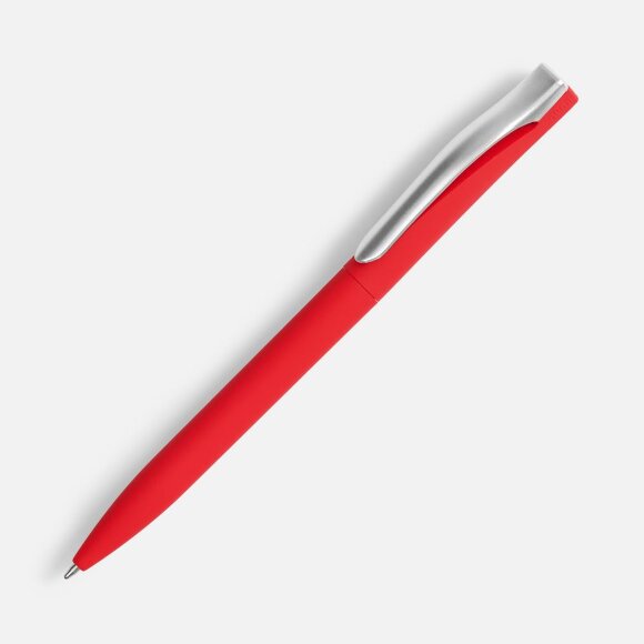 Ручка шариковая Pin Soft Touch, красная Ручка шариковая Pin Soft Touch, красная