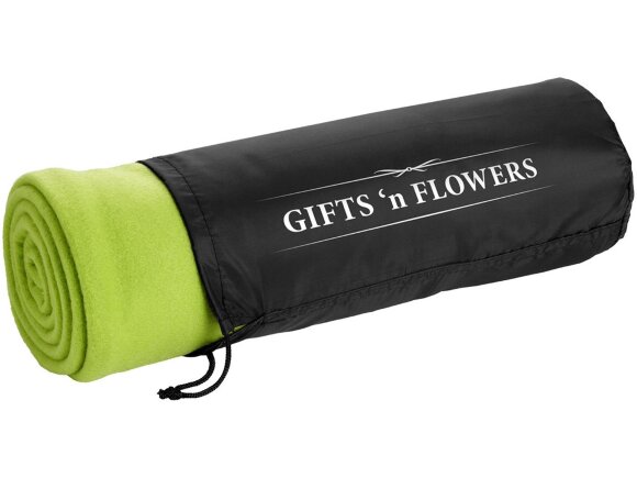 Плед Huggy в чехле 150 x 120 см - Лайм