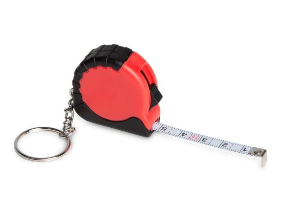 Рулетка-брелок Habana 1 м, красный Рулетка-брелок Habana 1 м, красный