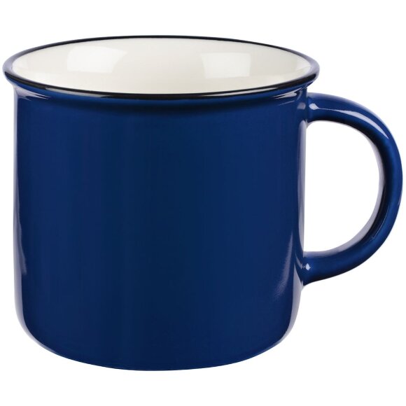 Кружка Dacha, большая, синяя Кружка Dacha, большая, синяя