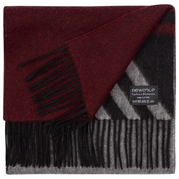 Шарф Charming, коричневый с оранжевым Шарф Charming, коричневый с оранжевым