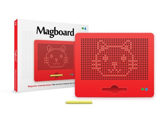 Магнитный планшет для рисования Magboard, красный Магнитный планшет для рисования Magboard, красный
