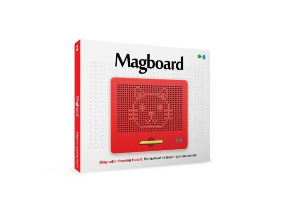 Магнитный планшет для рисования Magboard, красный Магнитный планшет для рисования Magboard, красный