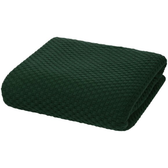 Плед Sheerness, темно-зеленый Плед Sheerness, темно-зеленый