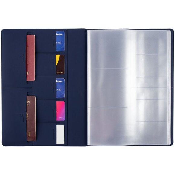 Папка для хранения документов Devon Maxi, синяя Папка для хранения документов Devon Maxi, синяя