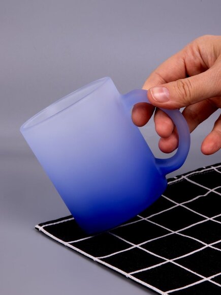 Кружка Grade Fade для сублимационной печати, матовая, синяя Кружка Grade Fade для сублимационной печати, матовая, синяя