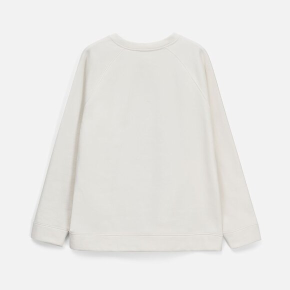 Свитшот унисекс S1, молочно-белый