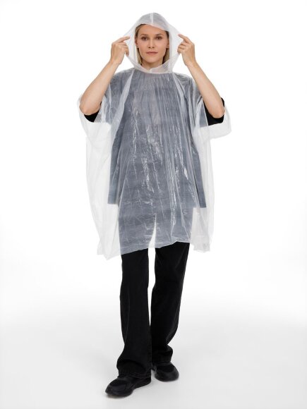 Дождевик в круглом футляре Nimbus, черный Дождевик в круглом футляре Nimbus, черный