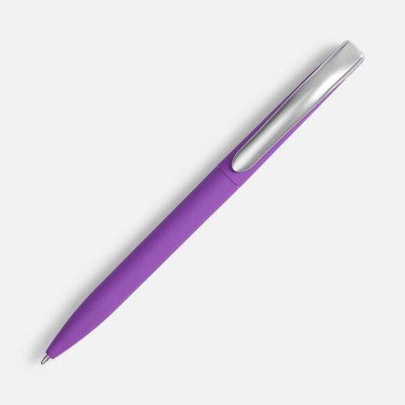 Ручка шариковая Pin Soft Touch, фиолетовая