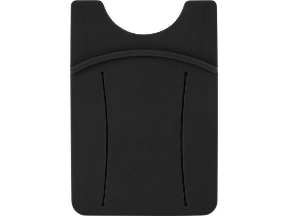 Картхолдер для телефона с держателем Trighold, черный Картхолдер для телефона с держателем Trighold, черный