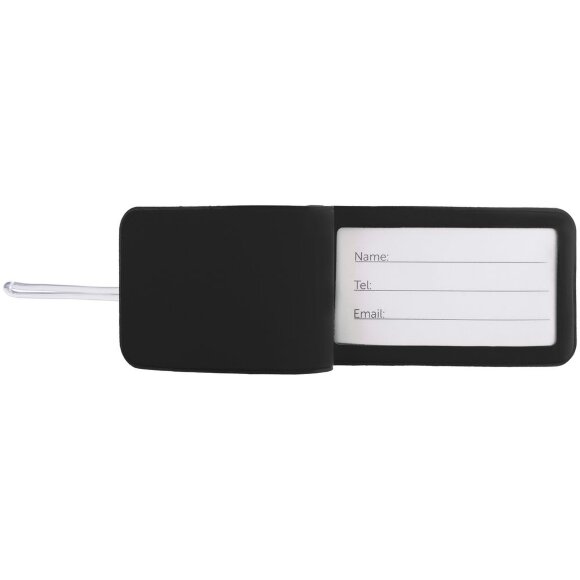 Багажная бирка Dorset, черная Багажная бирка Dorset, черная