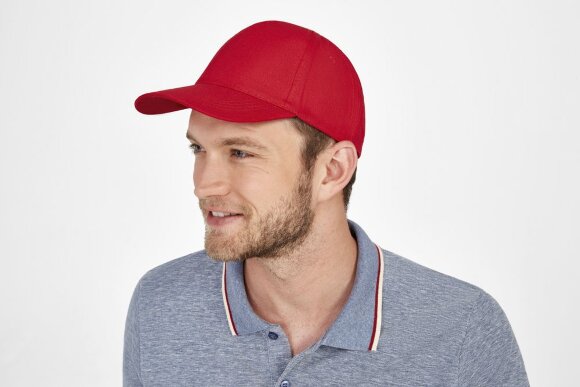 Бейсболка Buzz, серо-коричневая