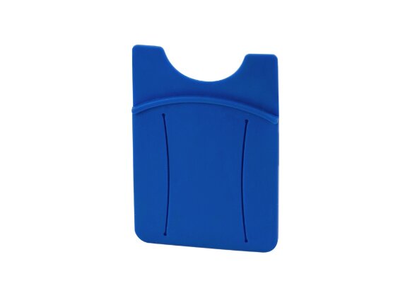 Картхолдер для телефона с держателем Trighold, ярко-синий Картхолдер для телефона с держателем Trighold, ярко-синий