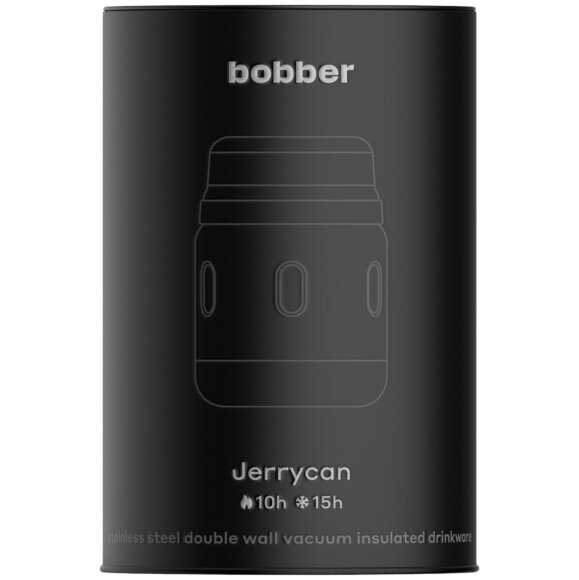 Термос для еды Jerrycan 470, вакуумный, стальной матовый Термос для еды Jerrycan 470, вакуумный, стальной матовый