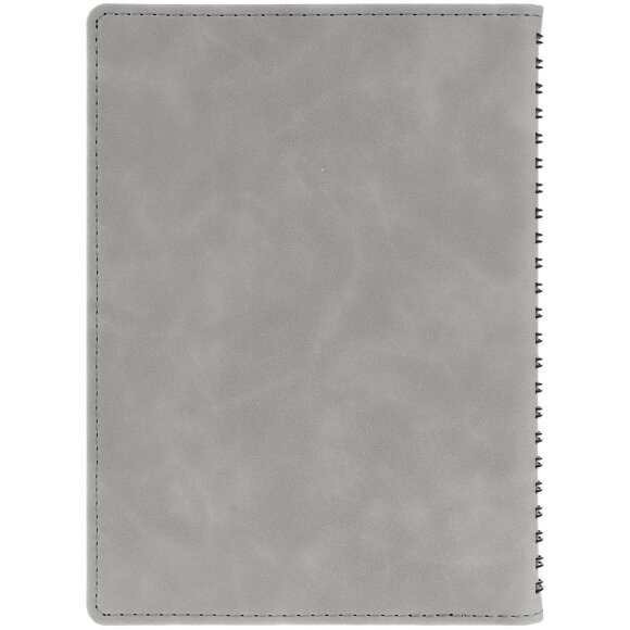 Ежедневник Spring Urban на заказ, недатированный, серый